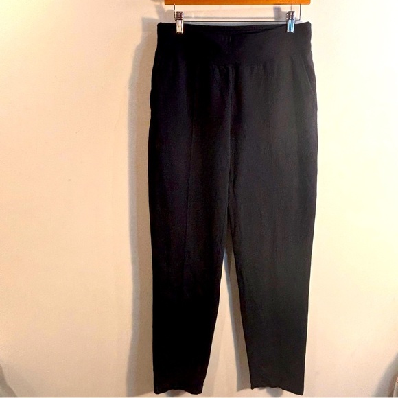 KIT and ACE Sz 8 Athleisme Pants Jogger Style Cuffed Hem Jersey Knit Dark Grey - Picture 1 of 15